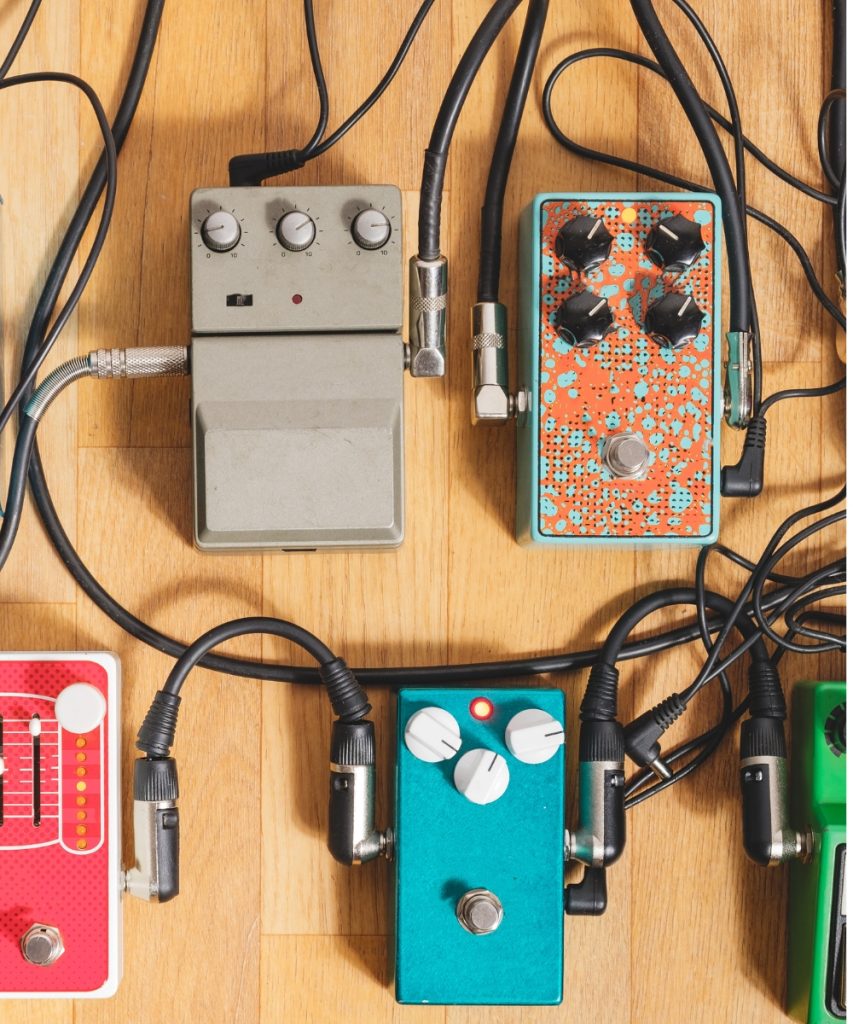 Guitar Pedals and cords 